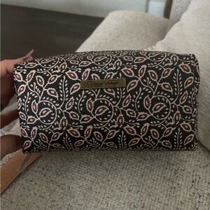 Black and Red Patterned cosmetic cases